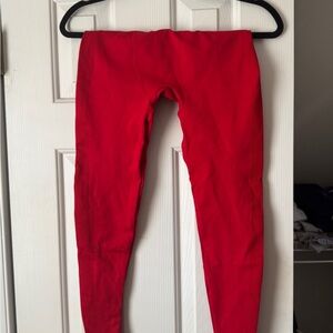 SET ACTIVE Red Leggings
